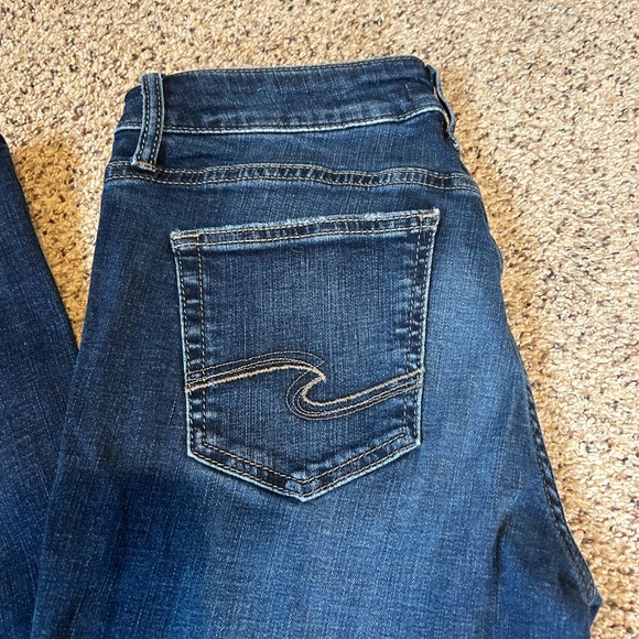 Silver Jeans Women’s Blue Boot Cut Denim - Picture 2 of 5